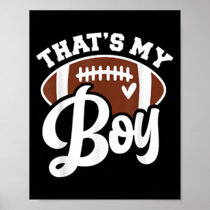 Poster Esse É O Meu Garoto Presente Para O Dia De Futebol
