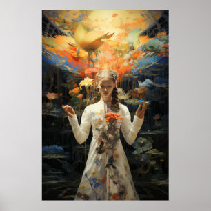 Poster Essência do existencialismo: uma Poste cativante