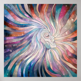 Poster Essência Eetérea - Arte Mosaica