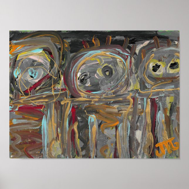 Poster "Esses Amigos" (Frente)
