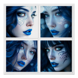 Pôster Esses Olhos Azuis