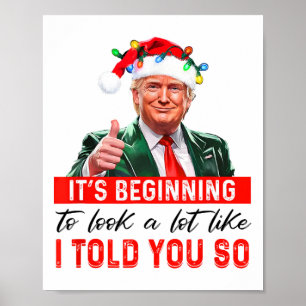 Poster Está começando a parecer muito como eu disse