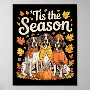 Poster Esta É A Época Alemã De Borda Curta Entre Pumpk