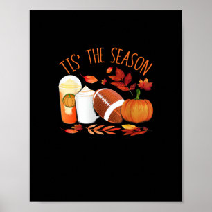 Poster Esta É A Época De Futebol Pumpkin - Athle De Ação