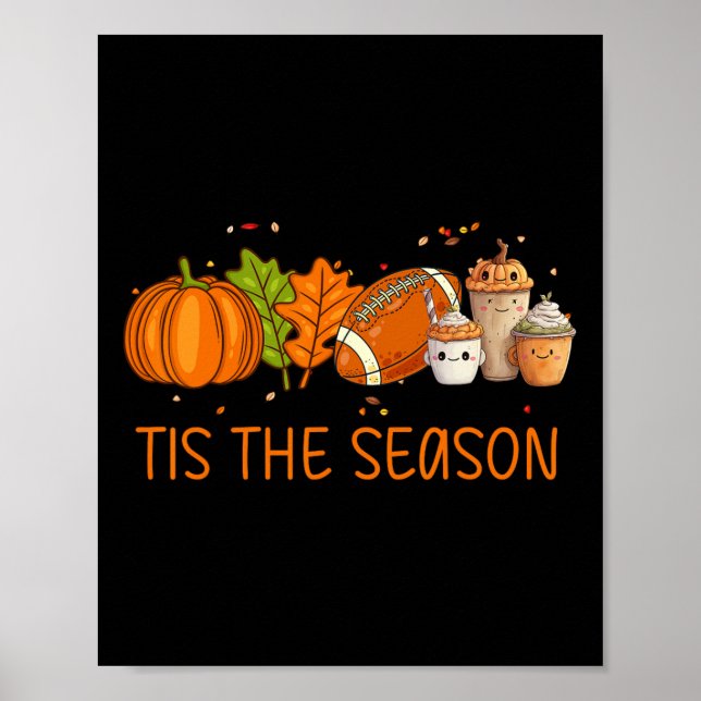 Poster Esta É A Época De Pumpkin Prega Tudo F (Frente)
