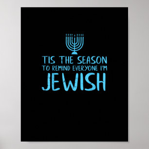 Poster Esta É A Época De Todos Eu Sou Judeu Engraçado Han