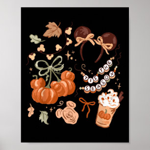 Poster Esta É A Época Pumpkin, A Colheita De Queda No Out