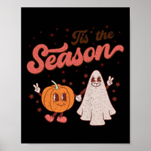 Poster Esta É A Época Pumpkin Spice Call Autumn Boo Hall