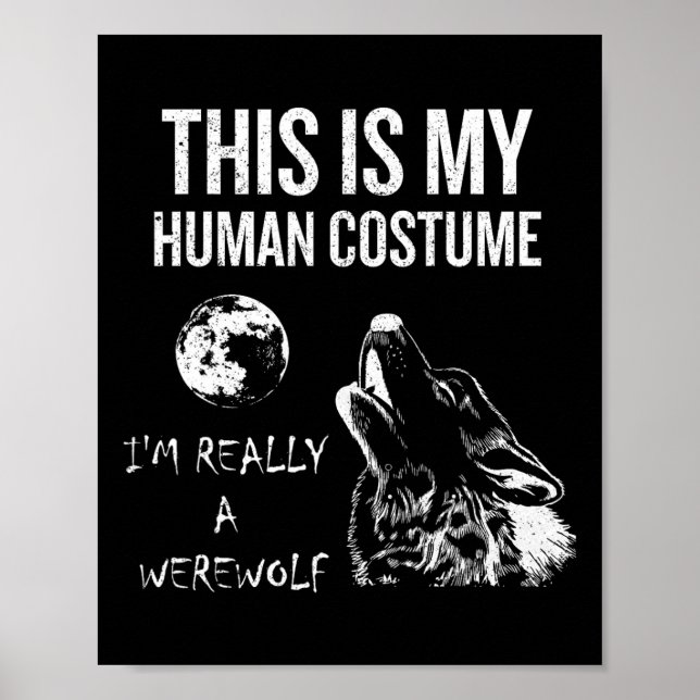 Poster Esta É A Minha Costume Humana (Frente)