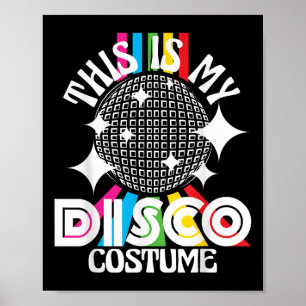 Poster Esta é a minha fantasia da Disco - Festa Funky dos