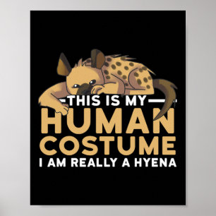 Poster Esta é a minha fantasia humana. Eu sou mesmo um Ha