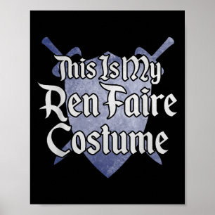Poster Esta É A Minha Feira De Ren Faire Engraçada Renais