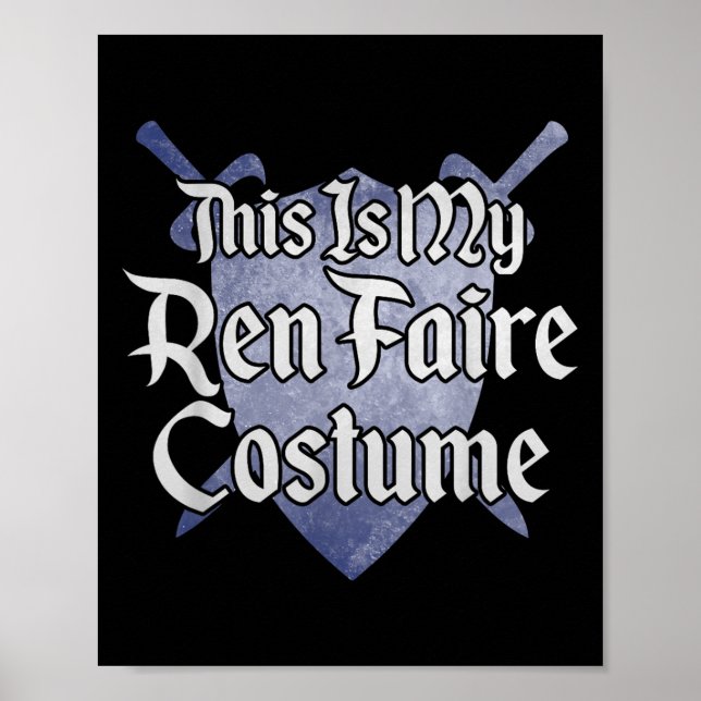 Poster Esta É A Minha Feira De Ren Faire Engraçada Renais (Frente)