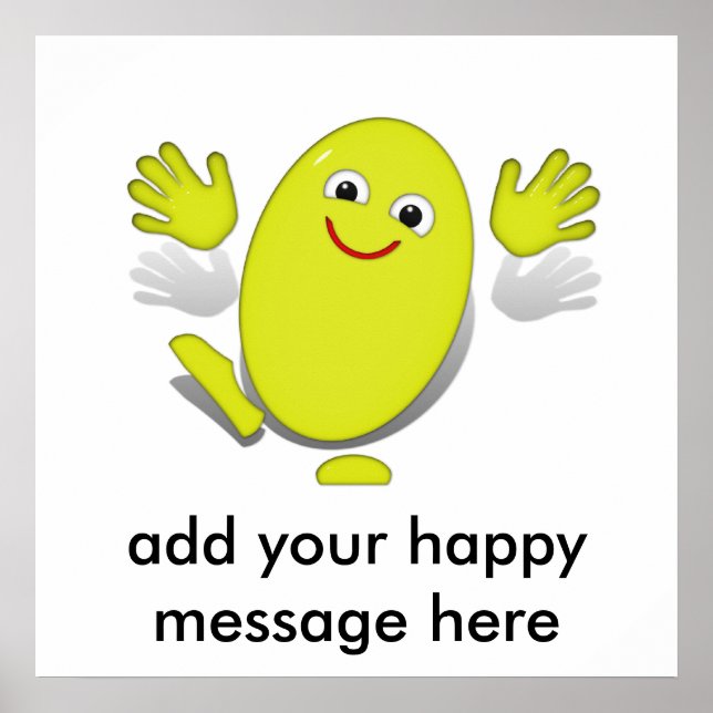 Pôster Esta é a minha felicidade....... (Frente)