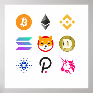 Poster Esta é a minha melhor moeda criptográfica