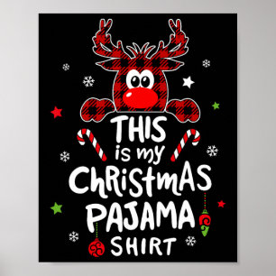 Poster Esta É A Minha Revista De Natal Divertida Do Pajam