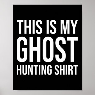 Poster Esta É Minha Caça Fantasma - Caçador Fantasma