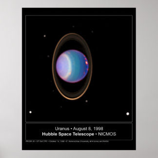 Pôster Esta é uma reprodução de um telescópio espacial Hu