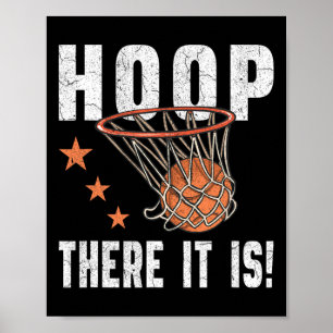 Poster Está Lá! Ventilador de basquete B-Ball