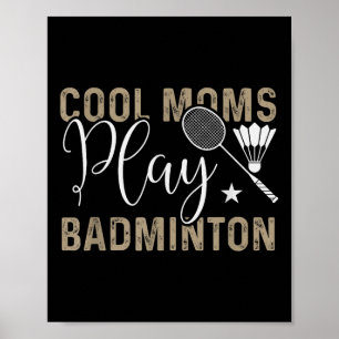 Poster Está No Meu Dna Badminton Shuttle Racket Badminton