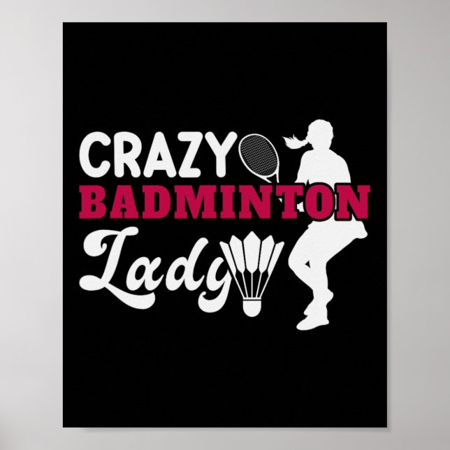 Poster Está no meu Dna Dminton Shuttle Racket Dminton Pla (Frente)