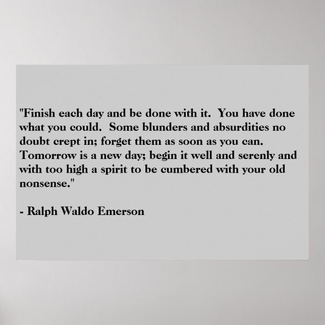 Pôster Está tendo um dia ruim? (Frente)