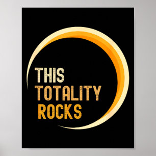 Poster Esta Totalidade Balança Eclipse Solar Total