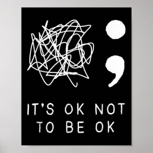 Poster Está Tudo Bem Não Estar Tudo Bem Prevenção Suicídi