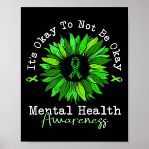 Poster Está tudo bem não ser bom para a saúde mental