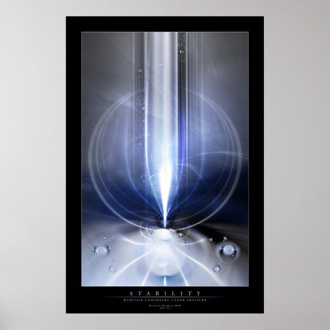 Pôster Estabilidade (Frente)