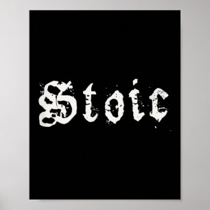 Poster Estabilismo do Minimalismo Filosófico Hellenístico