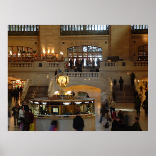 Poster Estação central grande, New York