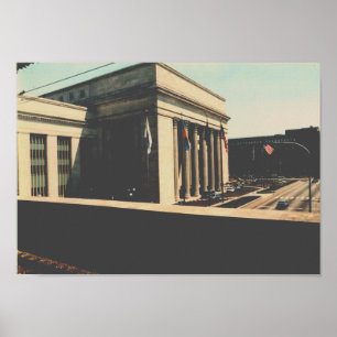 Poster Estação da rua de Amtrak Philadelphfia 30a