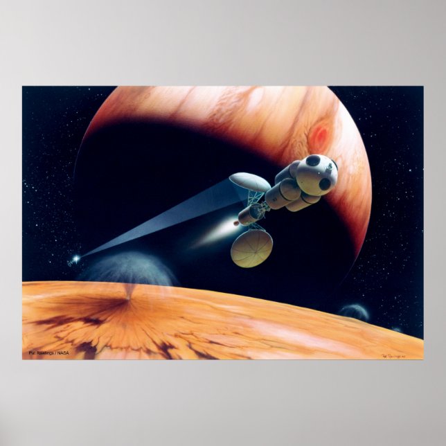 Pôster Estação de alimentação a laser (Frente)