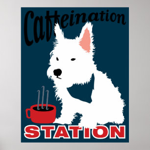 Pôster Estação de Caffeination