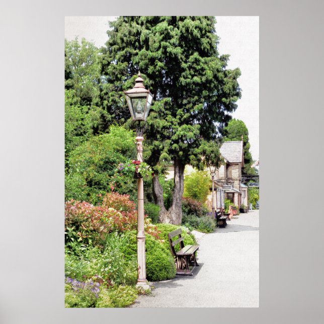 PÔSTER ESTAÇÃO DE COMBOIO ANTIGO (Frente)