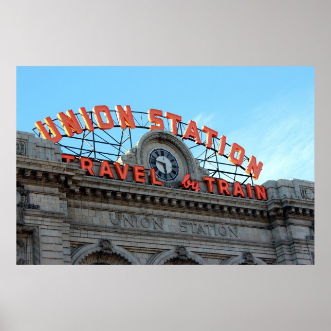 Poster Estação de Denver (Frente)