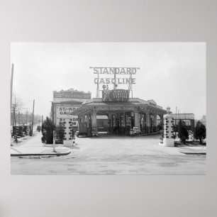 Pôster Estação de Enchimento de 1920