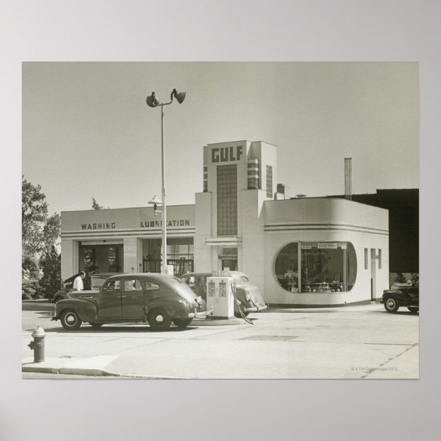 Poster Estação de gás (Frente)