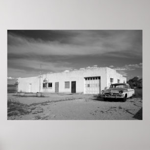 Poster Estação de gás abandonada