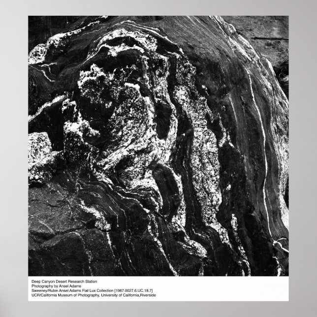 Pôster Estação de Pesquisa do Deserto do Canyon de Ansel  (Frente)