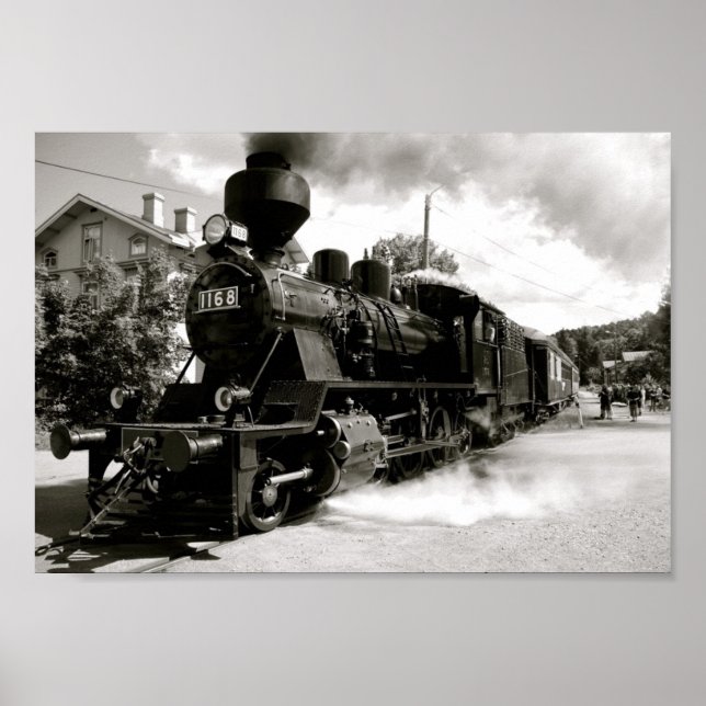 Poster Estação de saída do comboio (Frente)