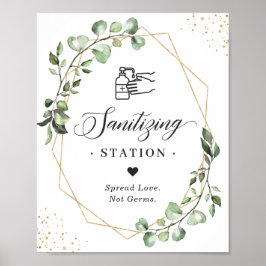 Poster Estação de Saneamento Eucalyptus Deixa Geométrica