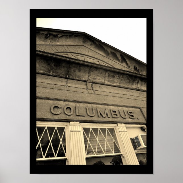 Pôster Estação de Trem de Wisconsin (Frente)