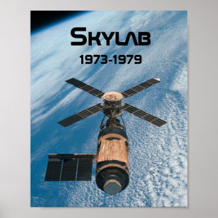 Poster Estação espacial de Skylab