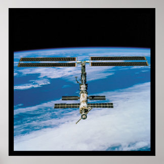 Pôster Estação Espacial Internacional