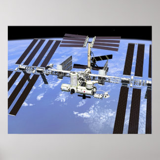 Pôster Estação Espacial Internacional
