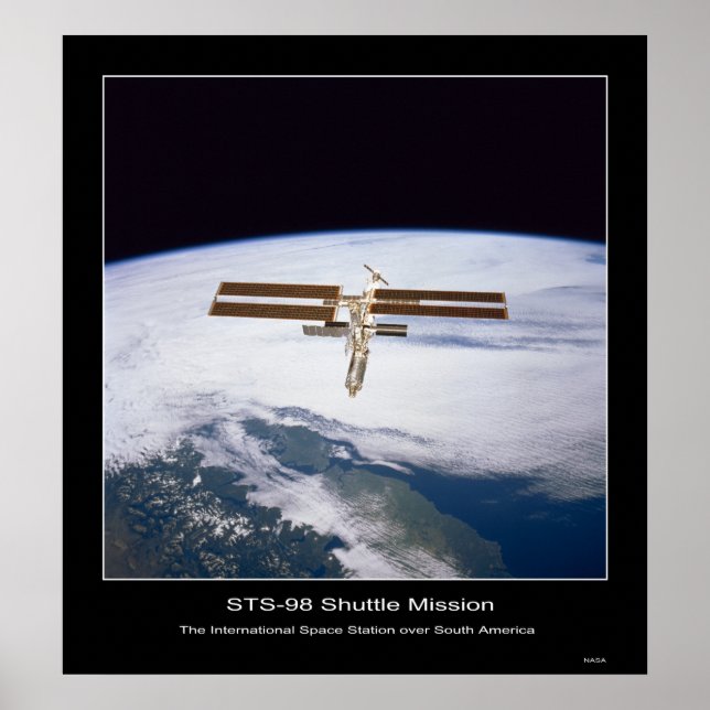 Poster Estação Espacial Internacional (Frente)