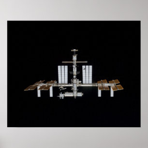Pôster Estação Espacial Internacional (ISS)