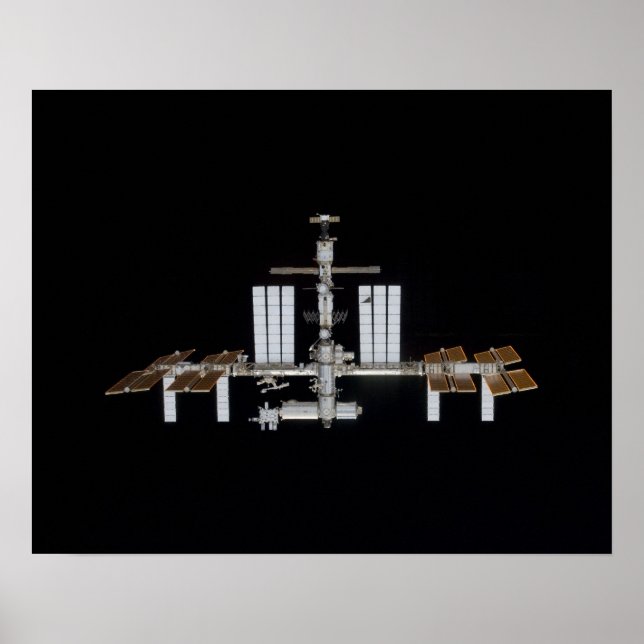 Pôster Estação Espacial Internacional (ISS) (Frente)